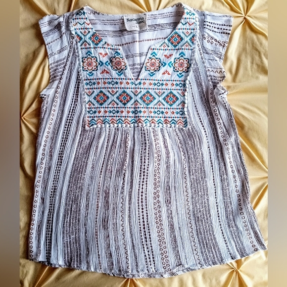 Boutique Boho Blouse - Picture 1 of 5